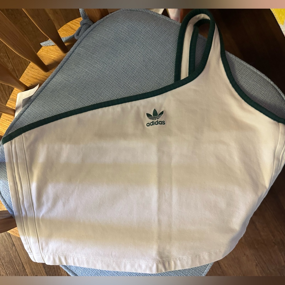ADIDAS One shoulder Crop Top